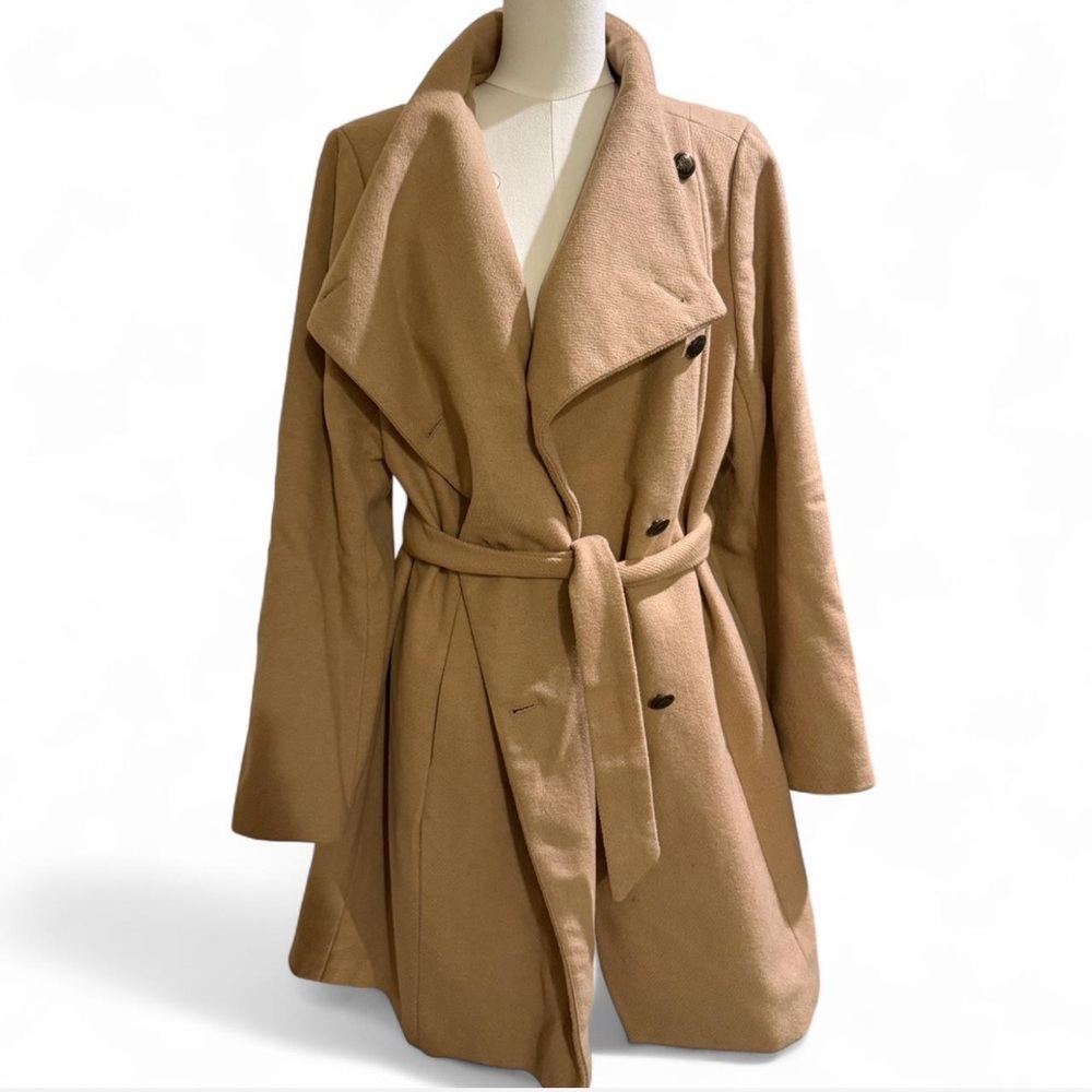 Torrid Camel Wrap Coat w/ Belt